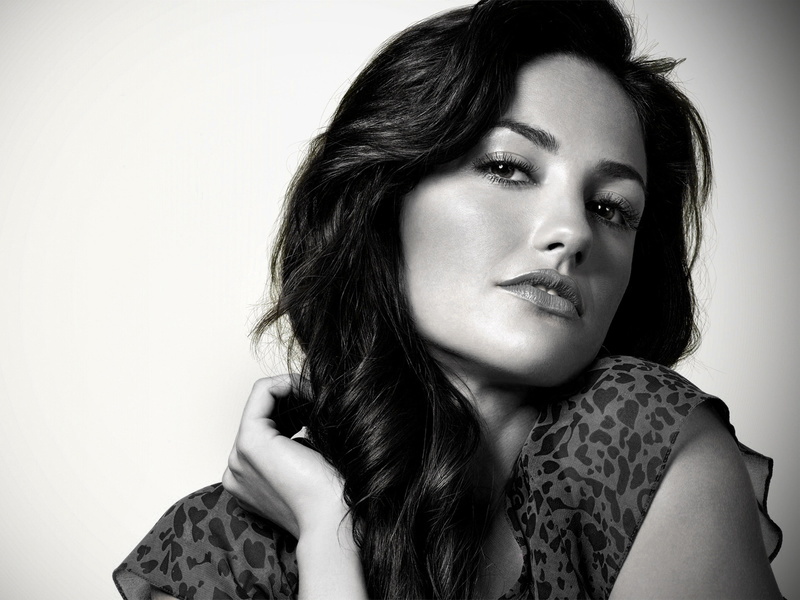 minka, 2K, Minka Kelly, greyscale, hd, monochrome, women, x, kelly, art, faces