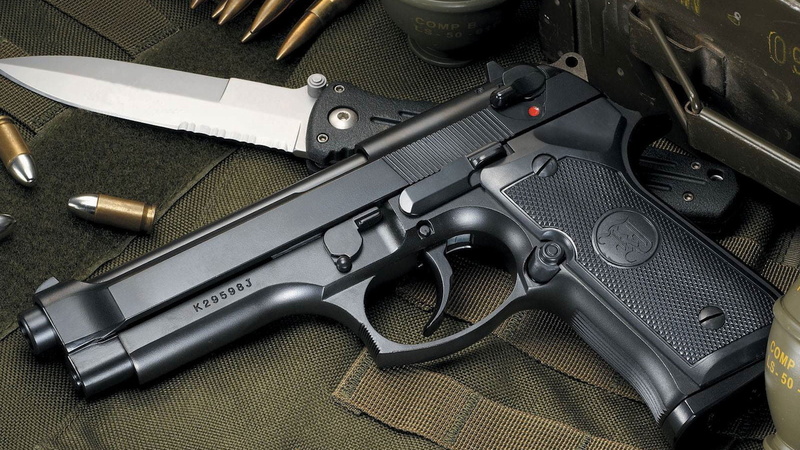 beret, choice, communication, scissors, ammunition, military, knife - weapon, black, gun, cartridges, bullet, isolated, protection, work tool, sign, knife