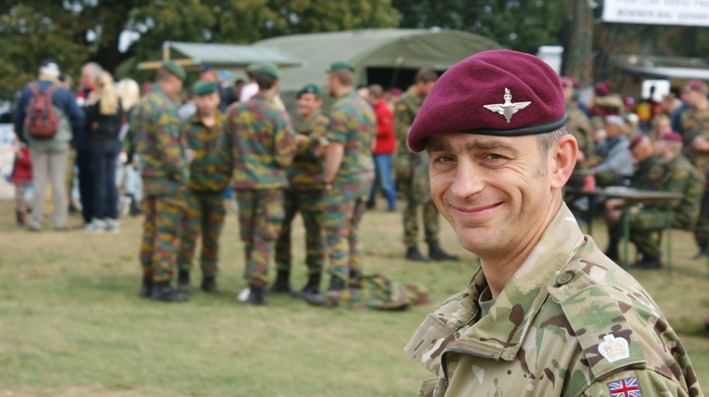 smiling, looking at camera, 4K, festival, military, emotion, camouflage clothing, people, government, ginkelse heide fields, military uniform, english soldier