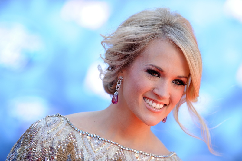 4K, actress, smile, Carrie Underwood, singer, blonde, Most Popular Celebs in 2015