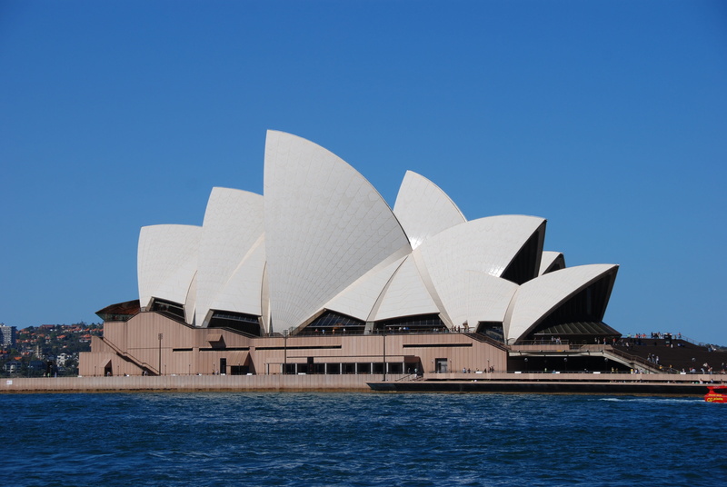 sydney harbour, opera house, built structure, sea, opera, outdoors, landmark, 4K, arts culture and entertainment, building exterior, travel destinations