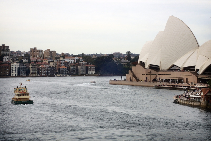 sky, built structure, mode of transportation, travel, sydney, transportation, travel destinations, nautical vessel, overcast, sea, ferry, canal, architecture