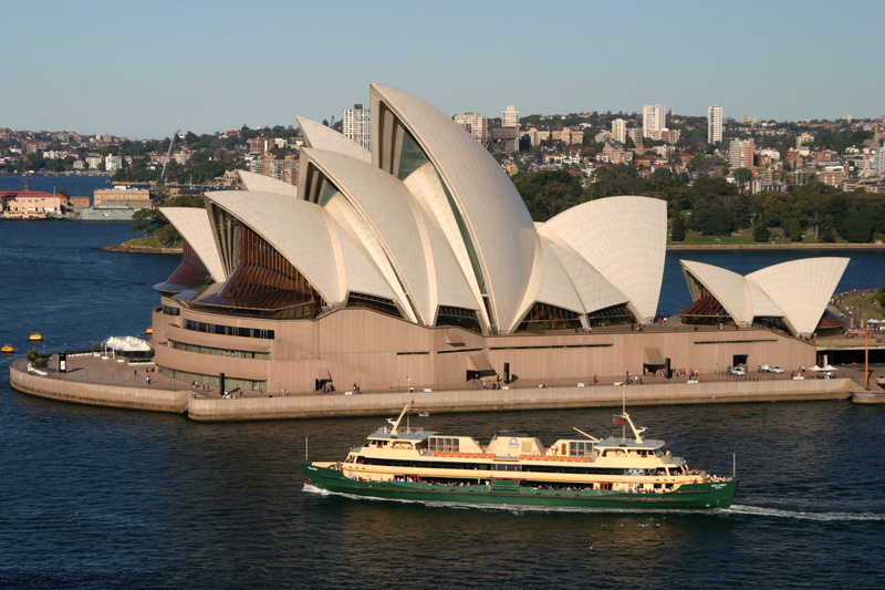 transportation, cityscape, passenger craft, sydney, tourism, mode of transportation, house, australia, harbour, modern, office building exterior, arts culture and entertainment