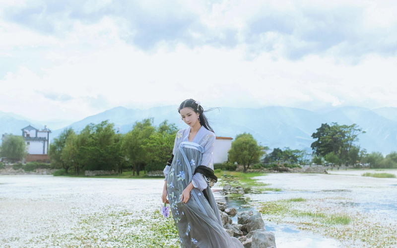 hanfu, Asian, 1080P, Chinese dress