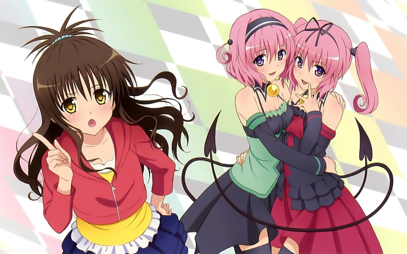 ru, kotegawa, dark, hd, hot, art, anime, To Love Ru, yui, brunettes, love, x, hair, 1080P