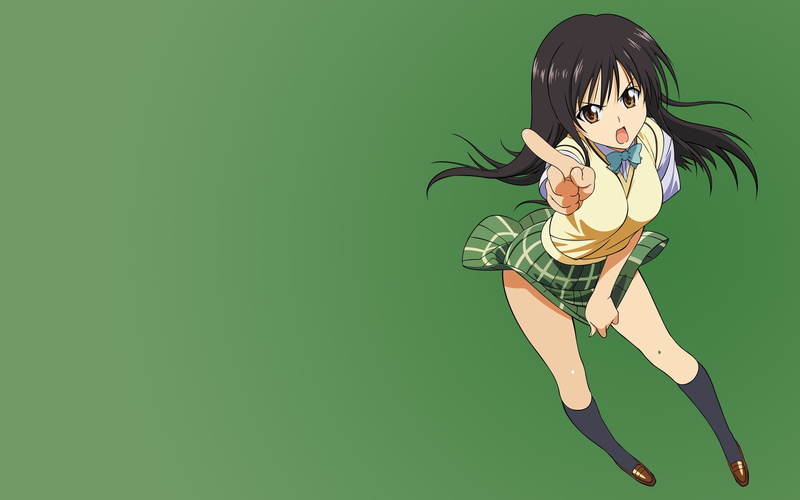 dark, art, schoolgirls, To Love Ru, hd, love, hot, kotegawa, yui, anime, hair, x, 2K, ru