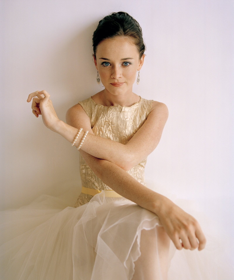 newlywed, beautiful people, hairstyle, Alexis Bledel, beautiful woman, white background, adult, fashion, glamour, arms raised, wedding dress, simple background