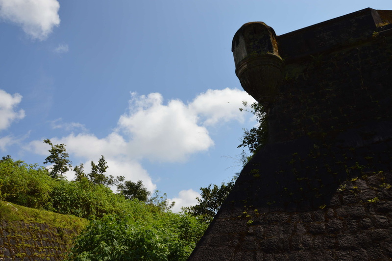 day, historic building, the past, sunlight, nature, 4K, outdoors, low angle view, one person, built structure, blue, solid, rockyscape, leisure activity