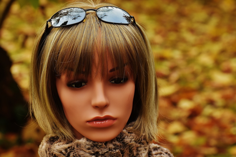 figure, photography, body part, people, girl, dreamy, autumn, mannequin, bangs, young woman, model, beautiful, beautiful woman, headshot, nature, female