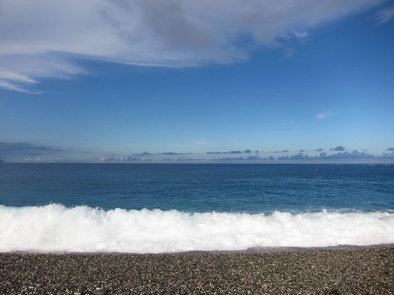 scenics - nature, wave, cloud - sky, coastline, outdoors, sea, day, qixing lake, taiwan, 1080P, nature, sky, tranquility, tranquil scene, water, hualien
