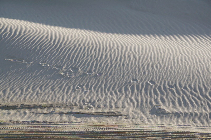 desert, water, white, no people, natural pattern, footprint, relaxation, print, land, scenics - nature, plain, hot, bright, rippled, tranquility, sand
