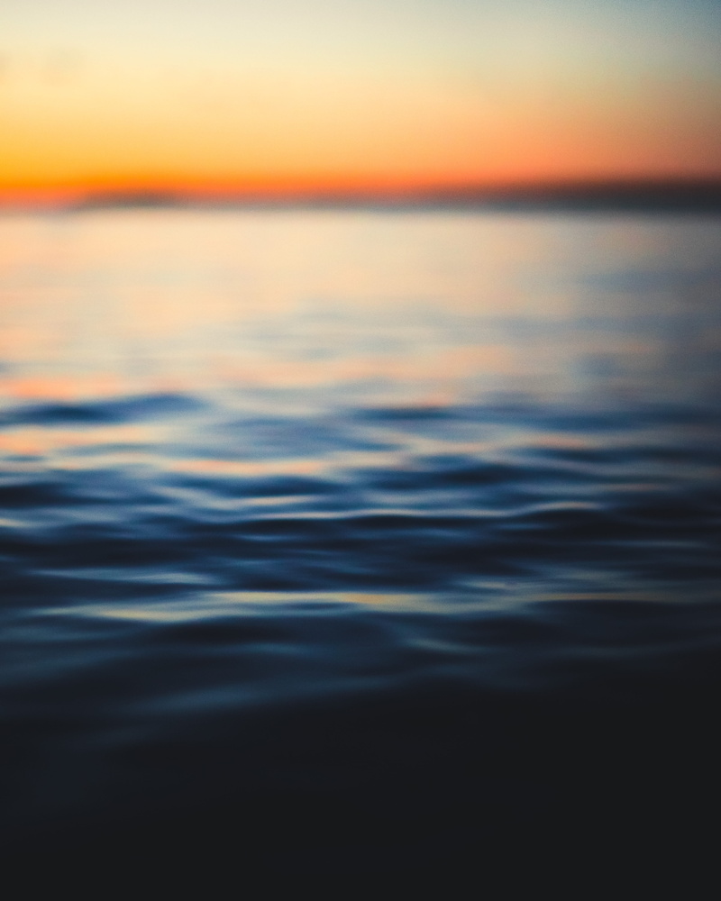 horizon, sky, colorful, surface level, idyllic, rippled, outdoors, no people, abstract, scenics - nature, simple, tranquility, finland, water, calm, orange color