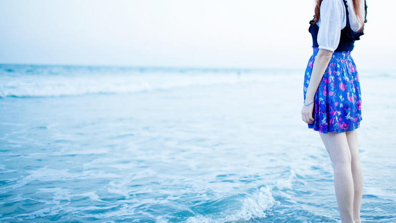 girls, 1080P, beautiful girls non-mainstream, miss, facing the sea miss you, mainstream, beautiful, non, sea, facing