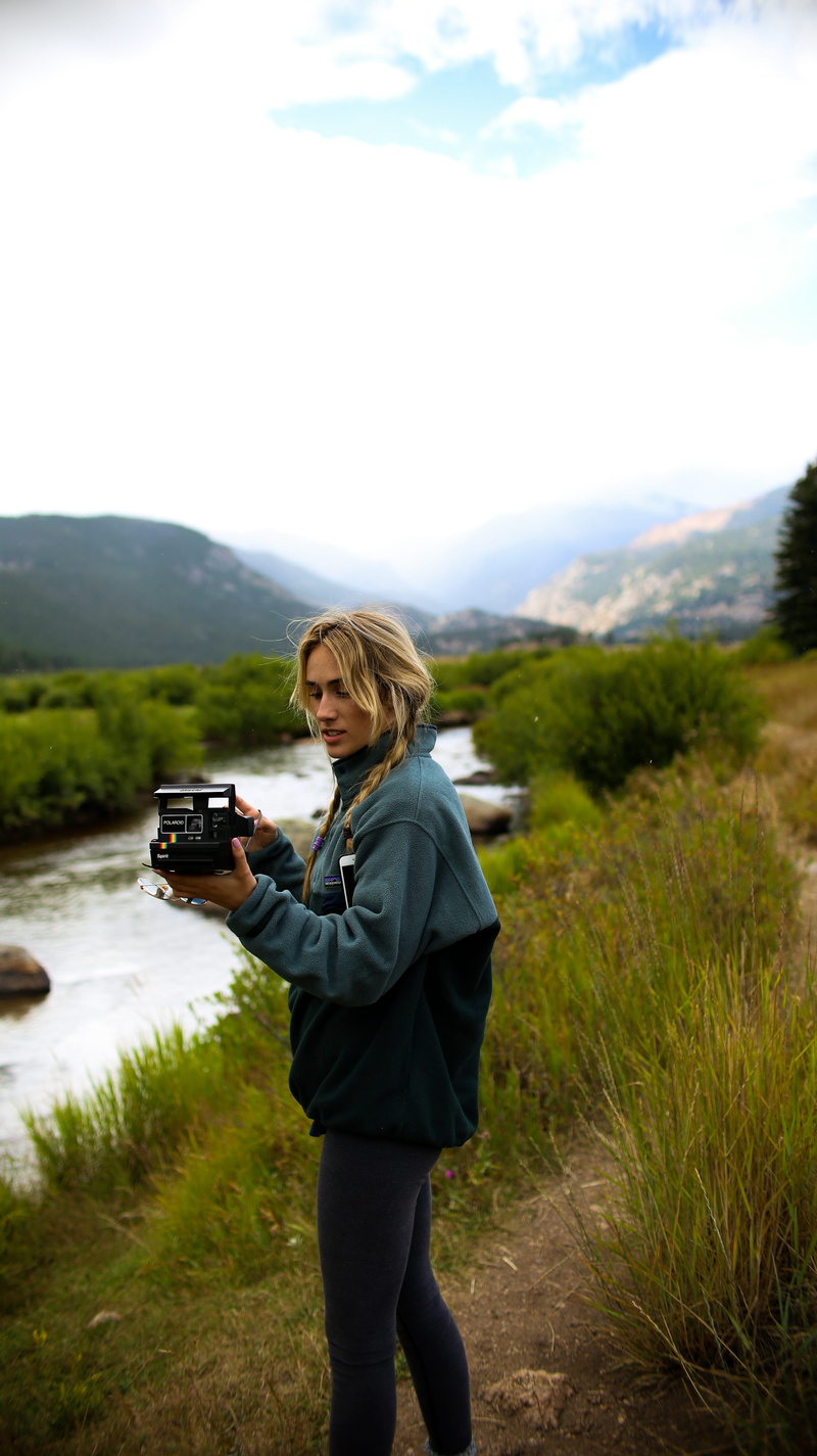 beauty In Nature, sport, camera - Photographic Equipment, beautiful, people, stream, woman, travel, standing, healthy Lifestyle, women, scenics, retro