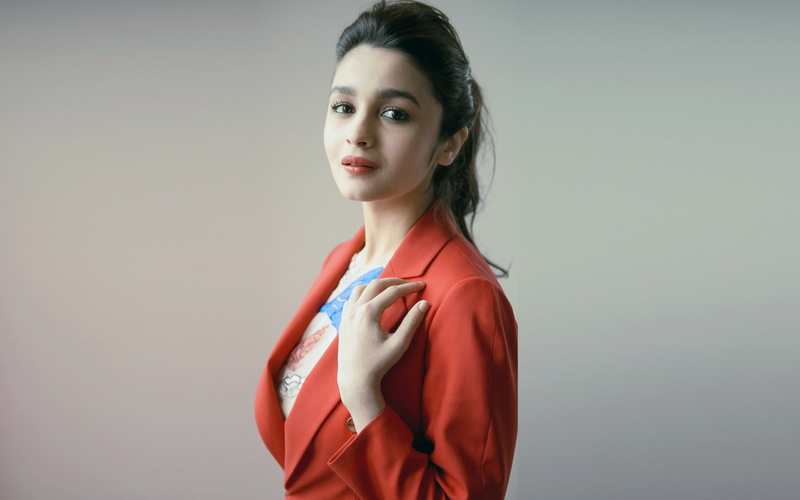 hairstyle, girls, colored background, adult, young women, front view, indian celebrities, studio shot, desi girls, looking at camera, indoors, 2K, one person