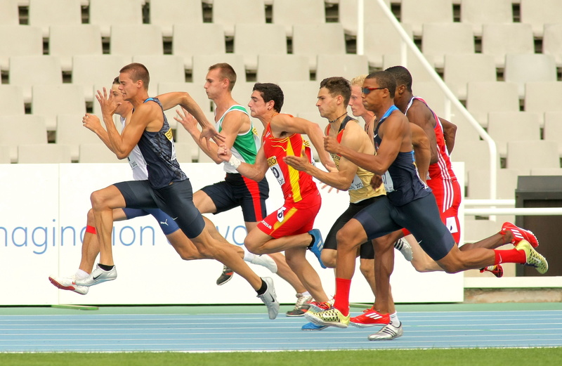 sports Clothing, jogging, full length, determination, track And Field, sports Race, stadium, event, caucasian Ethnicity, assorted, marathon, speed, group Of People