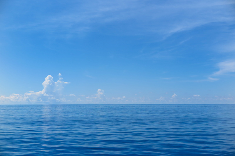 tranquility, 4K, outdoors, waterfront, tranquil scene, scenics - nature, okinawa, horizon, horizon over water, cloud - sky, seascape, sky, idyllic, clouds