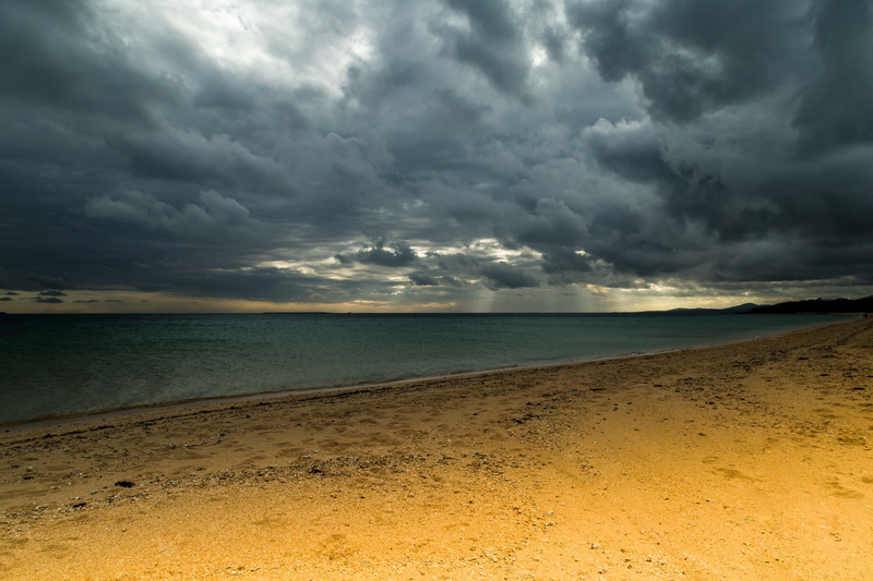 outdoors, beauty in nature, japan, nature, clouds, 4K, beach, horizon over water, sky, no people, horizon, ominous, okinawa, storm, land, sand, sea, cloud - sky