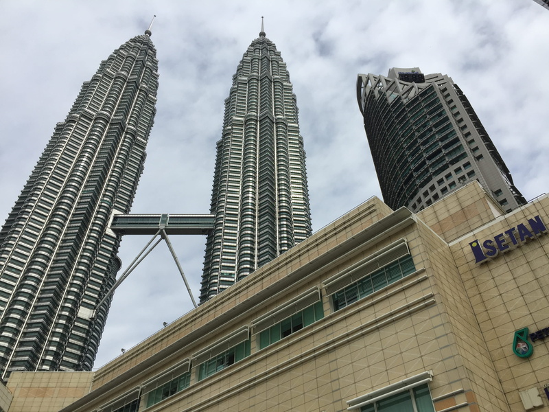 modern, built structure, 2K, kuala lumpur, outdoors, tourism, travel, office, tower, no people, cloud - sky, low angle view, building, nature, architecture