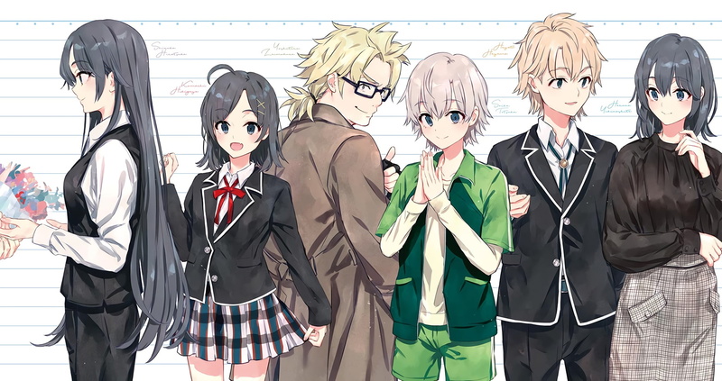 Hayato Hayama, 1080P, Komachi Hikigaya, Anime, Haruno Yukinoshita, My Teen Romantic Comedy SNAFU, Yoshiteru Zaimokuza, Saika Totsuka, Girl, Shizuka Hiratsuka