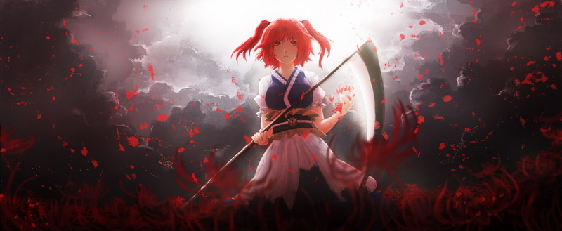 Touhou, Komachi Onozuka, 1080P, Anime