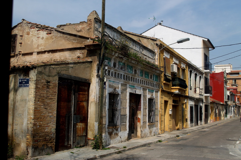 nature, architecture, ruined, valencia, obsolete, house, weathered, building exterior, spain, no people, deterioration, sky, 4K, history, residential district