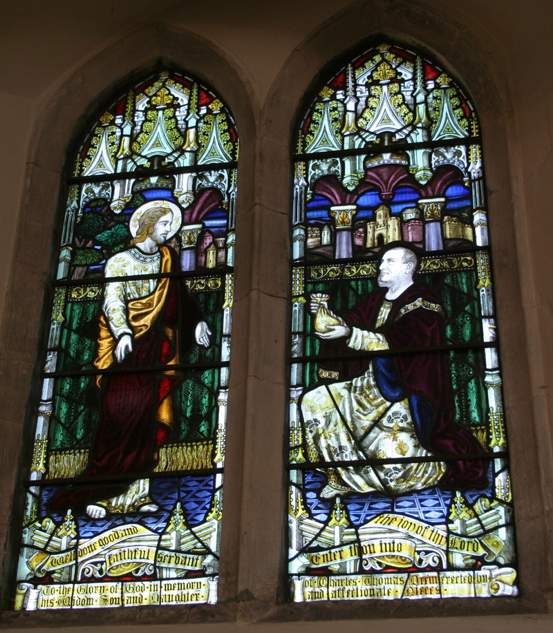 bible, christianity, parable, stained glass window, belief, creativity, good, built structure, matthew 25, religion, talents, no people, jesus, building