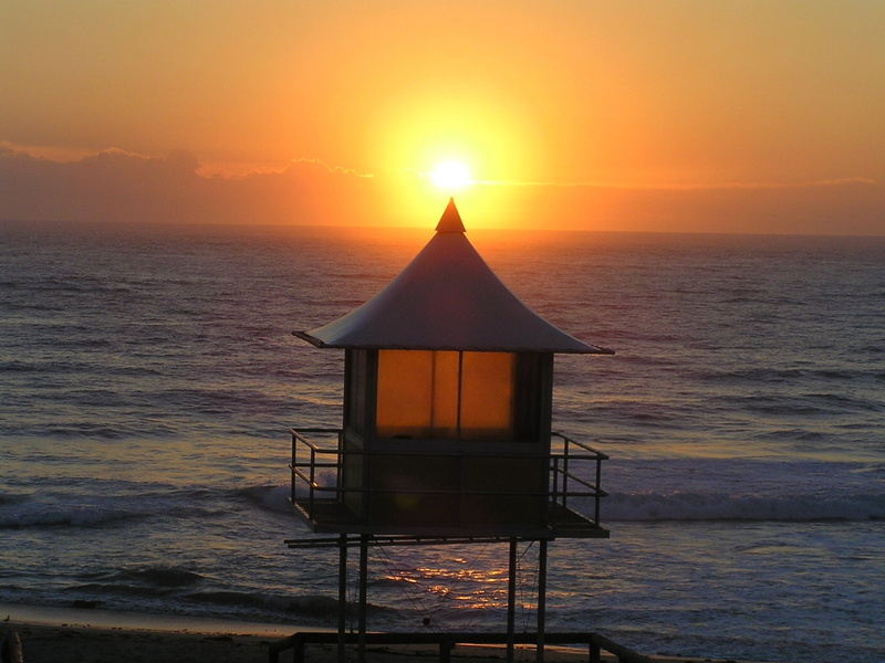 land, ocean, no people, tranquility, nsw, scenics - nature, the pinnacle, architecture, built structure, sunset, orange sky, summer, 1080P, horizon, tranquil scene