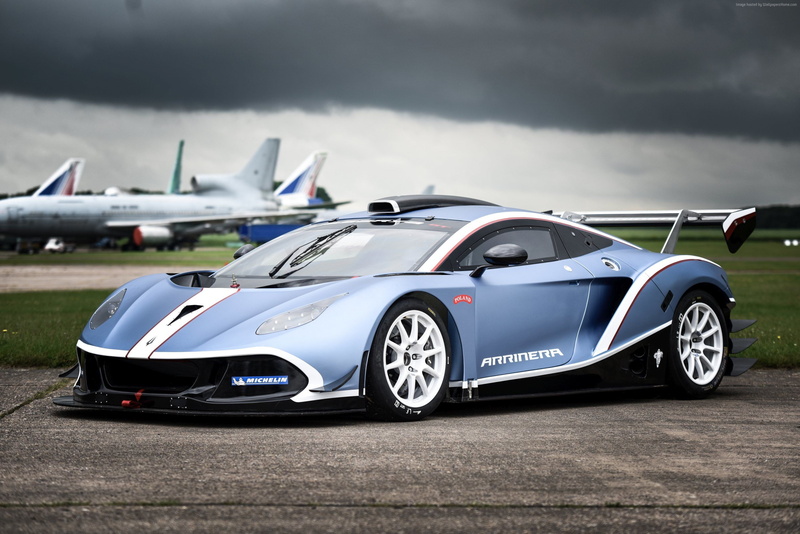airport runway, Arrinera Hussarya GT, sky, transportation, cloud - sky, supercar, motor vehicle, sports race, land vehicle, wealth, air vehicle, 2K, auto racing