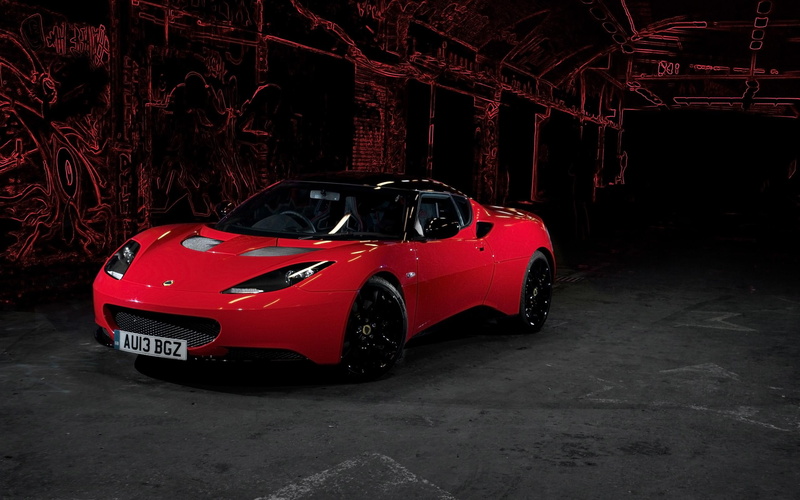 evora, sports, cars, lotus, convertible, red, 2K, racer, 2013