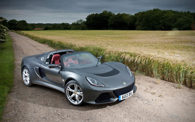 convertible, s, gray, car, exige, 2013, lotus, 2K, cars, roadster
