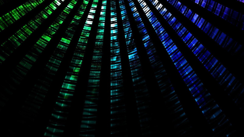 abstract, lights, green, black, windows, colorful, light, 1920x1080, 1080P, image, window, blue