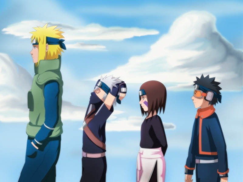 Naruto, Anime, Hokage (Naruto), Kakashi Hatake, 1080P, Obito Uchiha