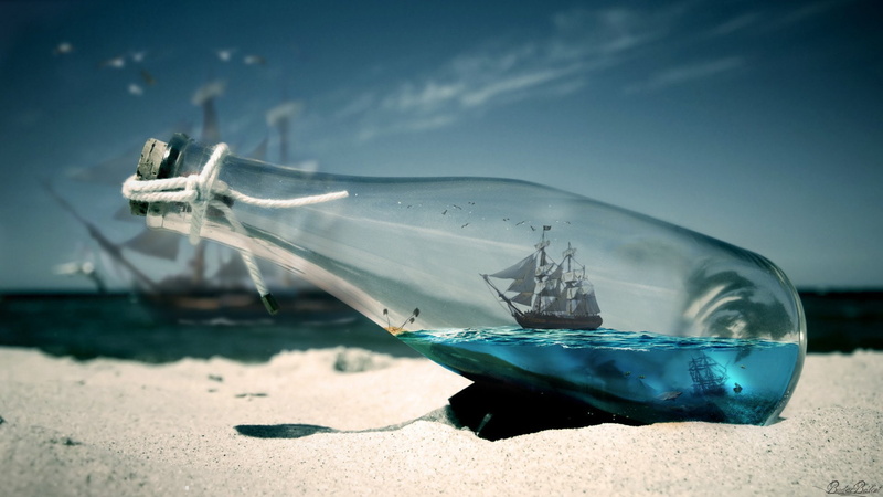 balint4 d4qwcg6, bottle, ship, 1080P