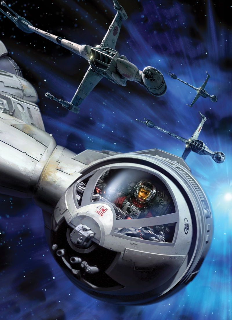 2K, Star Wars, portrait display, spaceship, artwork, B-wing