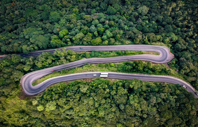 kandy-mahiyangane-padiyatalawa hwy, road, beauty in nature, environment, sunglasses, land vehicle, growth, landscape, serpetines, transportation, forest