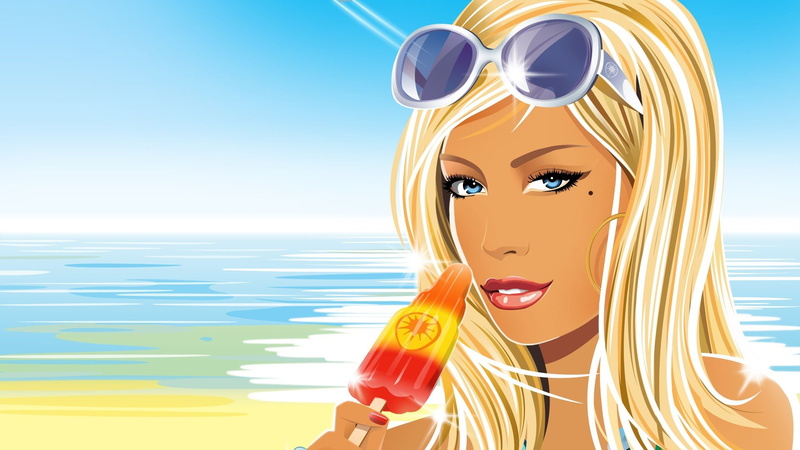 human face, beautiful woman, Hed, sunlight, beaches, nature, portrait, outdoors, 1080P, Kandi, blond hair, Cartoonish, beauty, one person, young women
