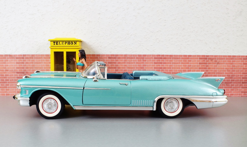 cadillac eldorado, transportation, racecar, collectors car, driving, 4K, toy, car, no people, america, land vehicle, model car, nostalgia, old, copy space