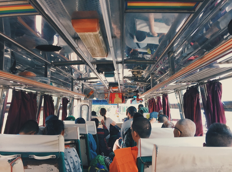women, vehicle interior, transportation, thailand, crowd, mode of transportation, large group of people, real people, 2K, market, travel, group of people