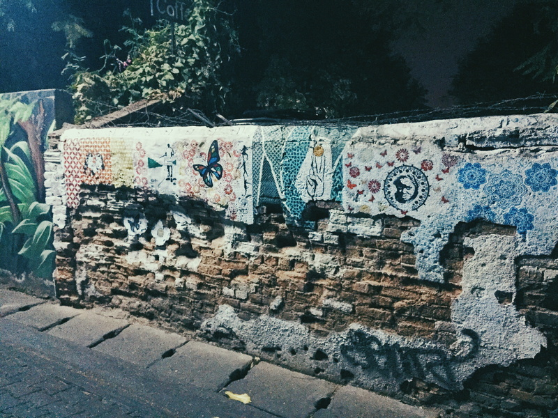 nature, plant, 2K, outdoors, thailand, architecture, wall - building feature, graffiti, communication, day, tree, built structure, building, no people
