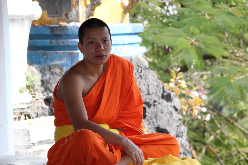 culture, contemplation, teenager, relax, spirituality, front view, traditional, 5K, wat, buddha, day, portrait, pray, yoga meditation, lotus, tranquil
