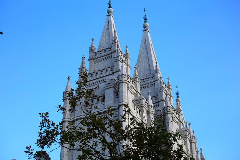 salt lake city, no people, travel destinations, architecture, spire, utah, holy, building, built structure, latter-day, nature, temple, gothic Style, belief