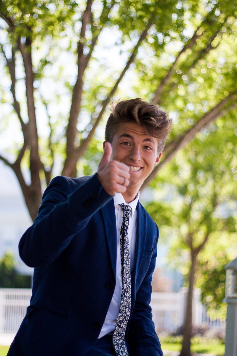 one person, american fork, model, young men, united states, photography, day, missionary, clothing, front view, waist up, mission, 4K, looking at camera