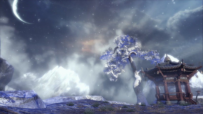 1080P, snowcapped mountain, spirituality, building exterior, religion, scenics - nature, PC gaming, outdoors, built structure, winter, belief, snow, no people