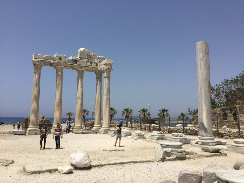 column, travel, sky, run-down, ruined, turkey, Greek Temple, archaeology, mediterranean, old ruin, Architecture, classical, travel destinations, tourism