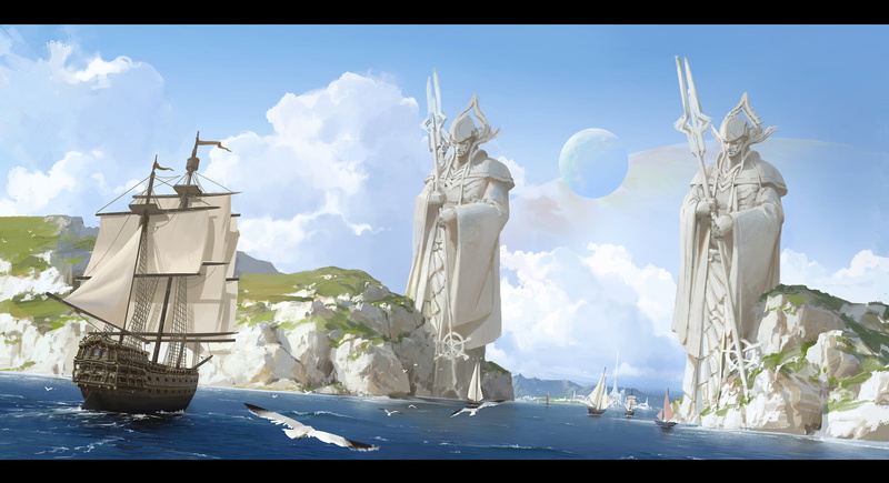 fantasy art, lok du, digital art, 1080P