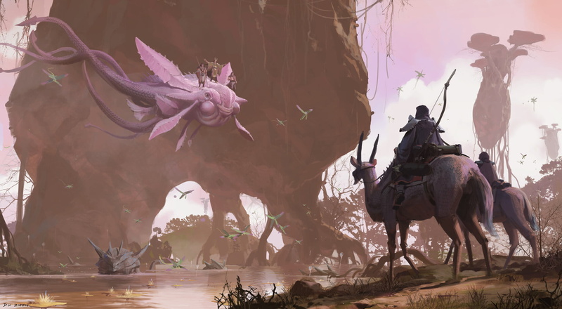 lok du, 1080P, fantasy art, digital art