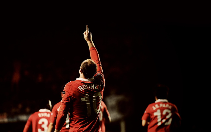 mu, 1080P, red, rooney, football