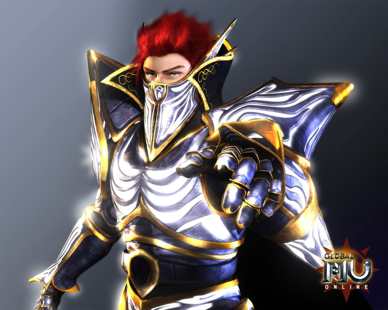 720P, costume, metal, representation, human representation, luxury, gold colored, art and craft, dyed red hair, one person, gray, mu online, indoors, redhead