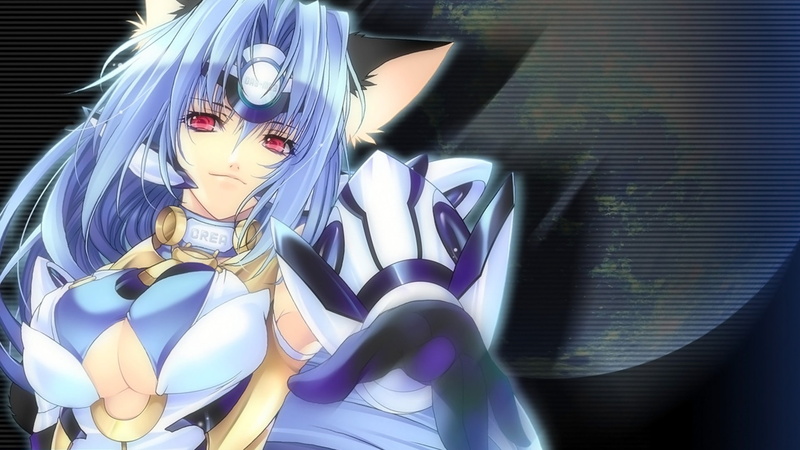 cat girl, KOS-MOS, anime girls, Xenosaga, 1080P